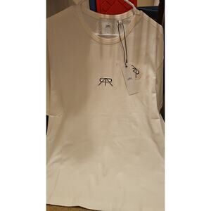 Rta Men's Colin Loho Short Sleeve Tee Shirt White size Small